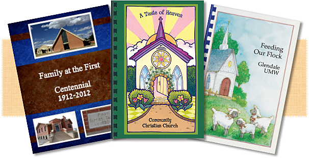 Fundraiser Church Cookbooks