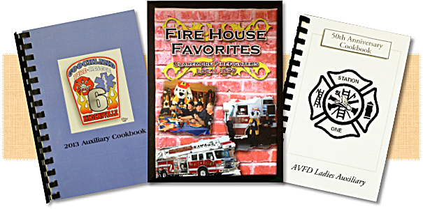 Fire Fighter Cookbooks